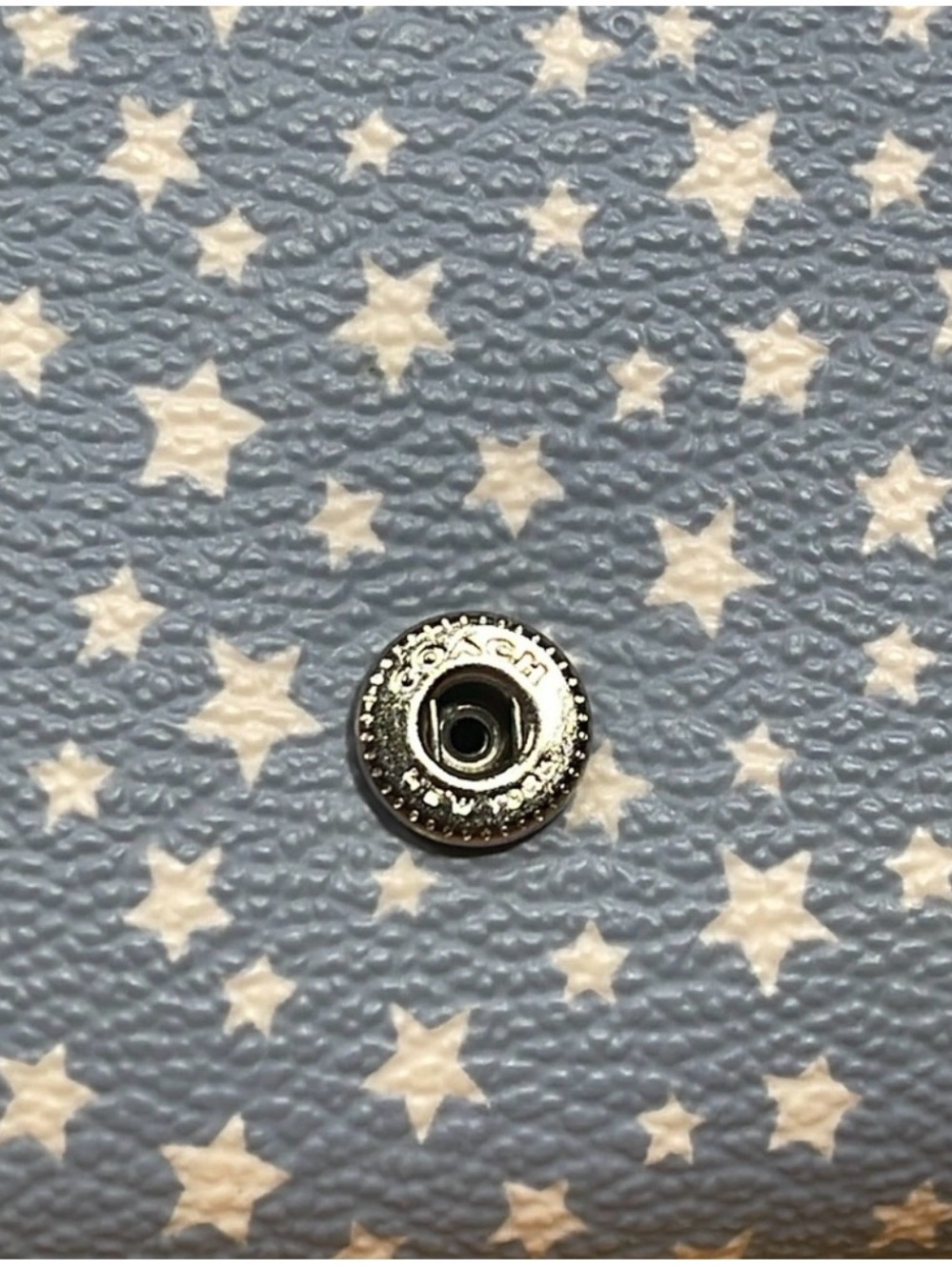 Coach Trifold Ditsy Star Wallet - Picture 5 of 8